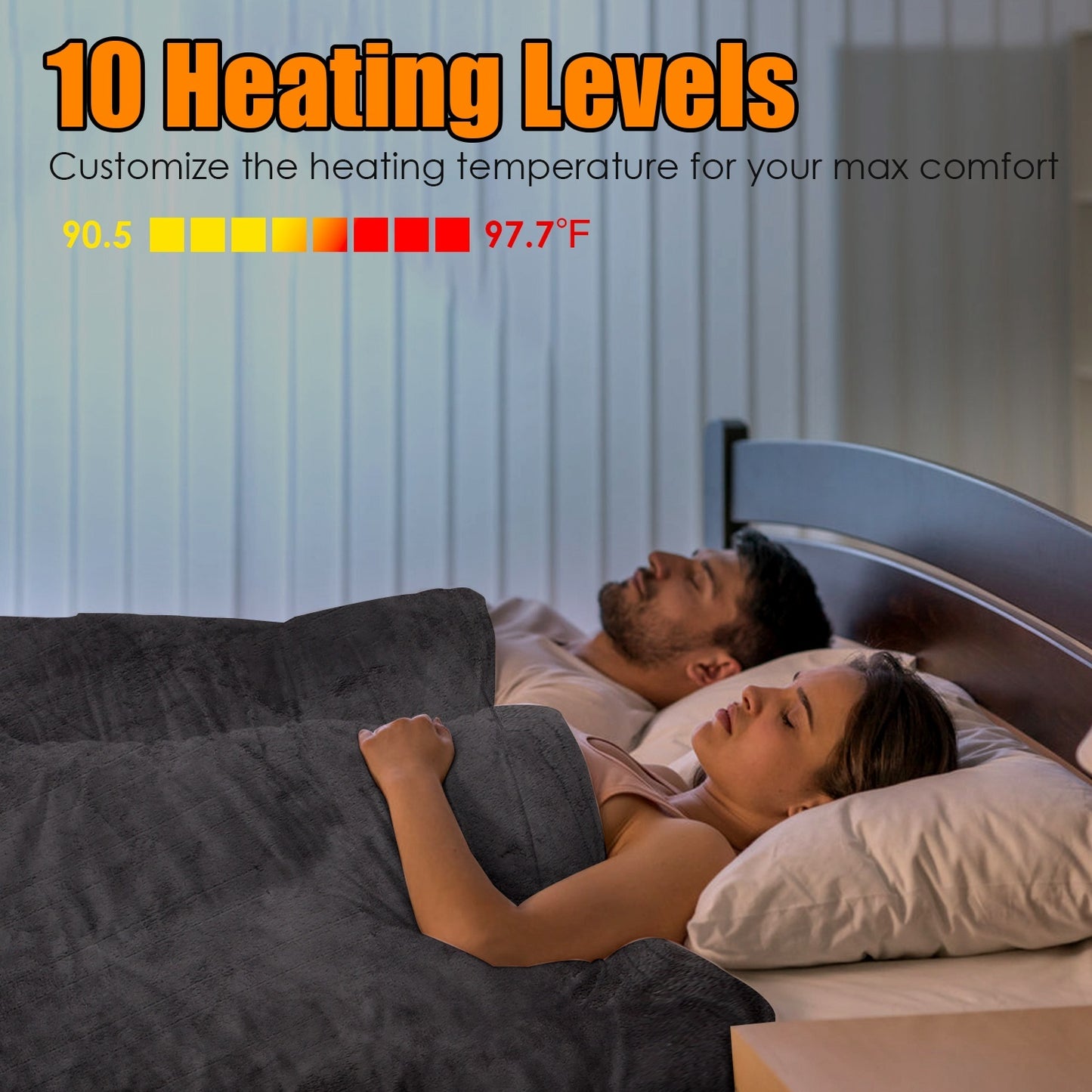Eterna™ Full-Body Weighted Heating Pad for Soothing Back Pain & Muscle Relief