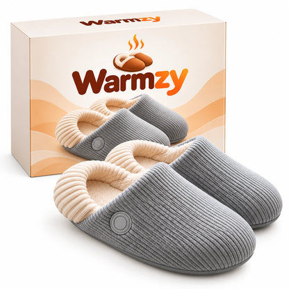 Warmzy beheizte Hausschuhe mit Box